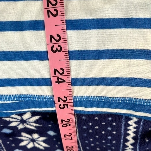 T by Talbots Women’s Blue And White Striped Tee Size XL NWOT - Picture 6 of 7